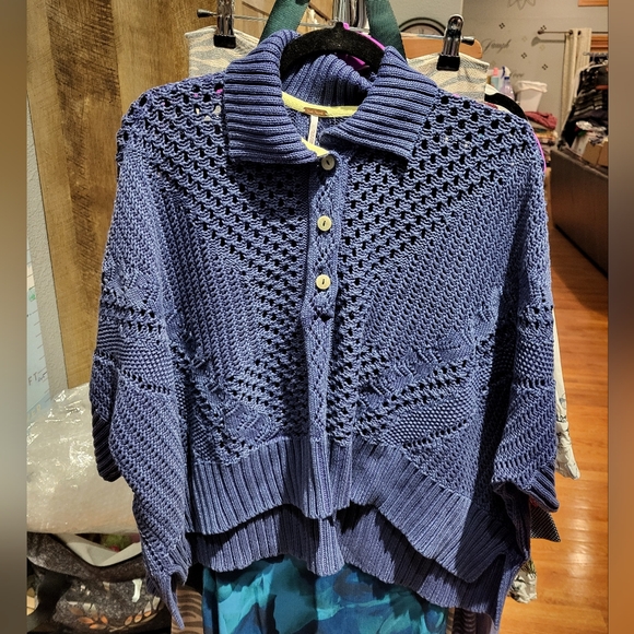 **SOLD** FREE PEOPLE To The Point Polo NWT - MEDIUM - Picture 6 of 7